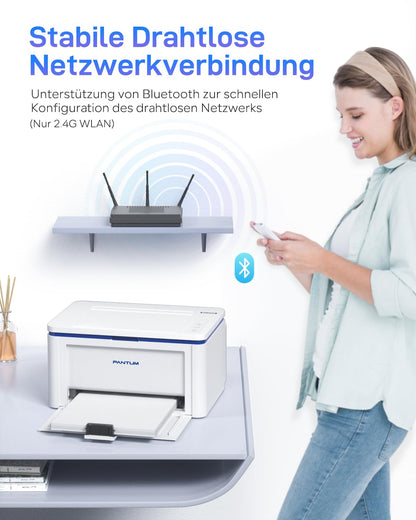 PANTUM BP2309W Laserdrucker – Schwarzweiss, WLAN, Kompakt