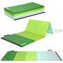 PhysKcal Turnmatte klappbar 5-Panel mit Tragegriffen, Wald – faltbare Gymnastikmatte aus Vinyl mit fünf Paneelen