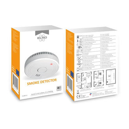 ELRO FS1801 Rauchmelder EN14604 konform – 10 Stück
