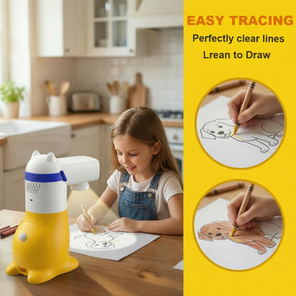 Yoturetoys i07Pro KI-Zeichenprojektor für Kinder 5-12 Jahre