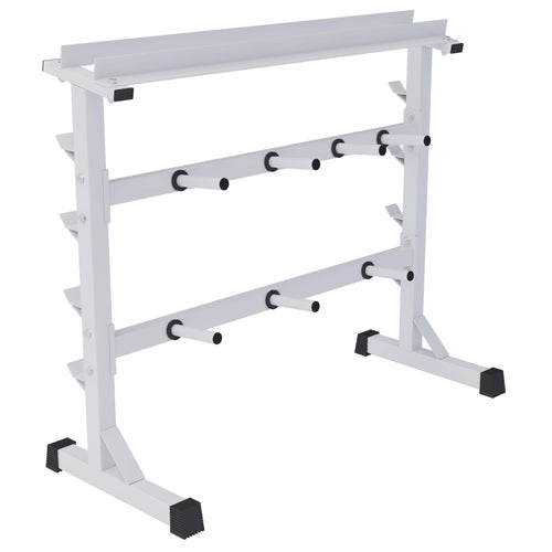 GORILLA SPORTS® Gewichteständer Hantelablage 3 Ebenen 30mm 400kg. Ablage für 30mm-Hantelscheiben auf 3 Ebenen, bis 400kg.