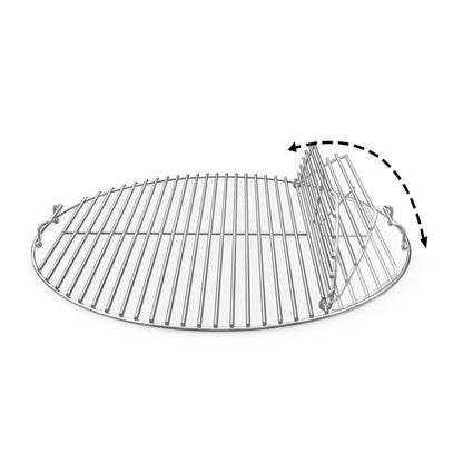 onlyfire Grillrost Edelstahl rund Ø 54,5 cm für Weber 57 cm Kugelgrill