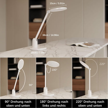 TechLite LED Dimmbar Schreibtischlampe – Ultra Hell