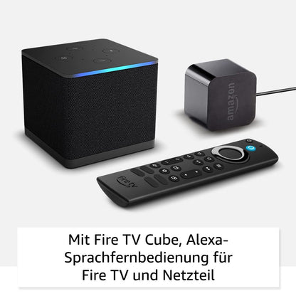 Amazon Fire TV Cube Streaming Player – Zertifiziert Generalüberholt