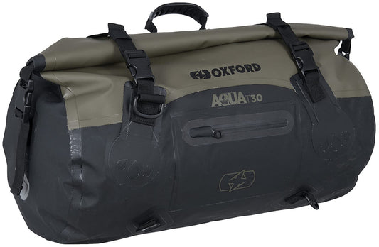 Oxford Aqua T-30 Wasserdichte Rolltasche - Black/Olive 30L