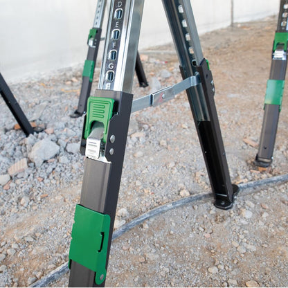 D-TACK Multifunktion Arbeitsbock faltbar höhenverstellbar – 2er-Set