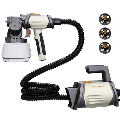 Tilswall Shark 800 HVLP Farbsprühsystem, 800 W, 4 Düsen, 1300 ml