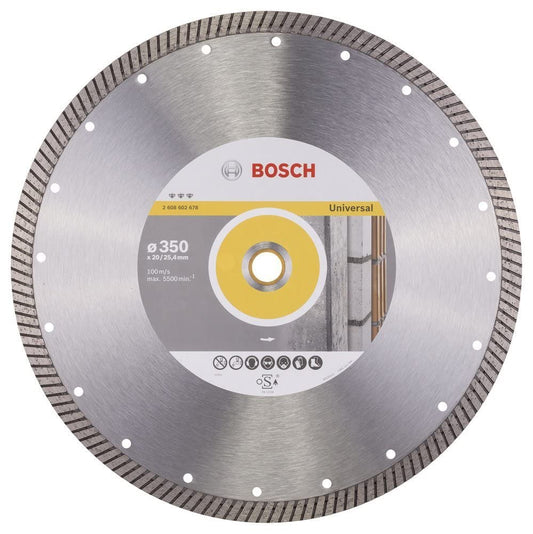 Bosch Professional Diamanttrennscheibe Universal Turbo 350 mm
