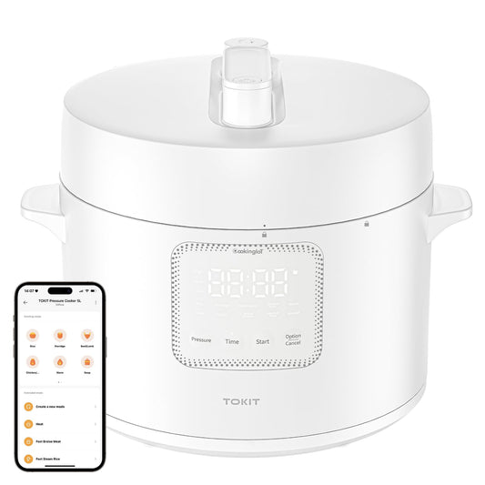 TOKIT Pressure Cooker 5L – Multikocher & Schnellkochtopf
