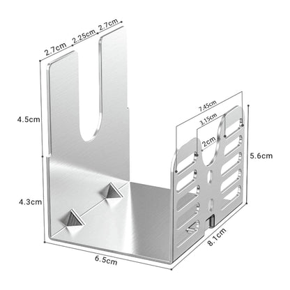 Onlyfire BRK-6031 Rotisserie Drehspieß Set - 90 cm Verchromt