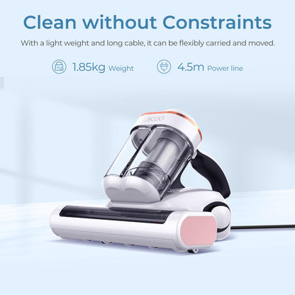 JIGOO J300 Milbensauger – Staubmilben-Sensor, UV & Ultraschall