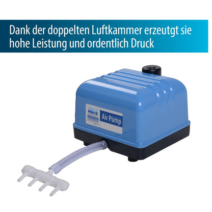 AquaForte Hi-Flow V-30 Luftpumpe - 25W, bis 18m3 Teich