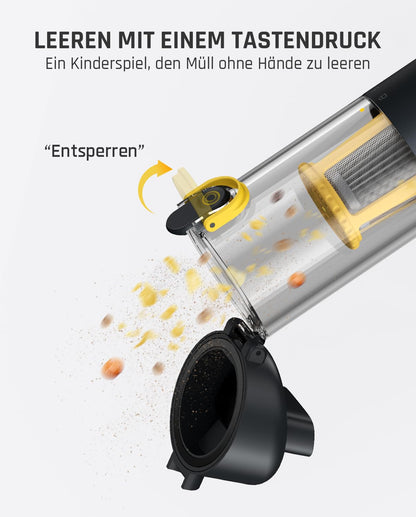 Fanttik Slim V10 Mix Kabelloser Handstaubsauger 4-in-1, 16 kPa