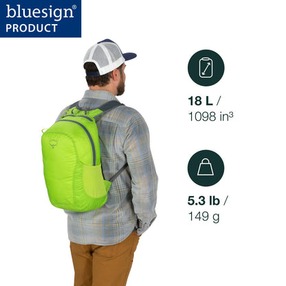 Osprey UL Stuff Pack Ultraleichter Rucksack 18 L Schwarz