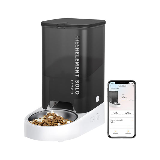 PETKIT Fresh Lock Futterautomat Katze 3L – Edelstahl