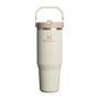 Stanley 1913 Flip Straw Tumbler Trinkflasche 0.89 L Cream mit klappbarem Strohhalm und Tragegriff