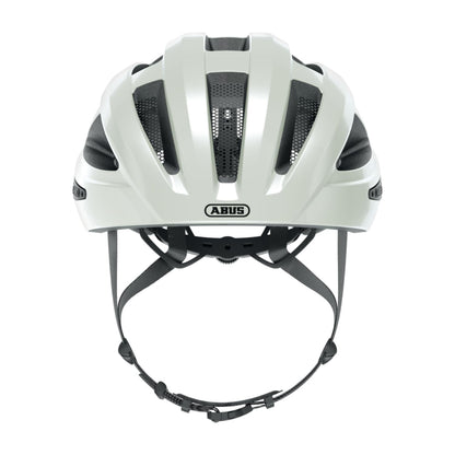 ABUS Macator Rennradhelm, weiss glänzend, Grösse L (58-62 cm)
