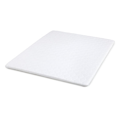 Amazon Basics Komfort Schaumstoff Matratzenauflage – 6cm 140x200cm Weiss