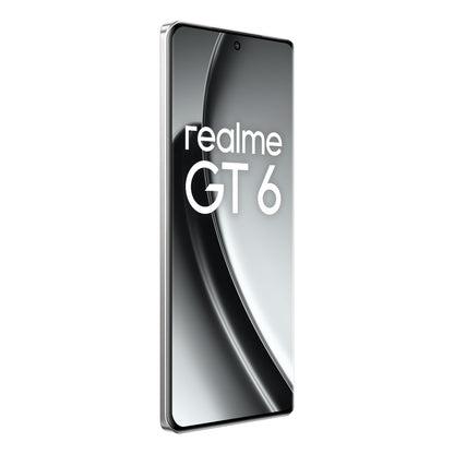 realme GT6 5G Smartphone - 12+256GB, Fluid Silver