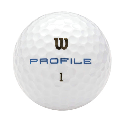 Wilson Prime Distance Profile Golfbälle, 36er-Pack, Weiss