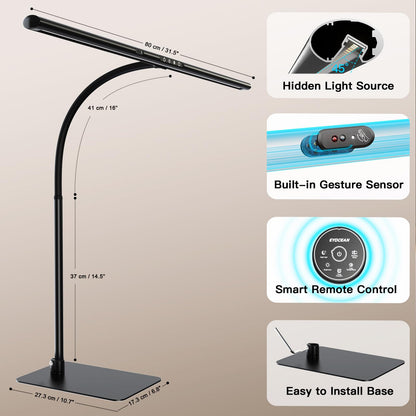 EYOCEAN LED Monitorlampe 80cm - Gestensteuerung, mit Sockel