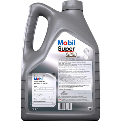 Mobil Super 3000 X1 Formula FE 5W-30 Motoröl 5 Liter