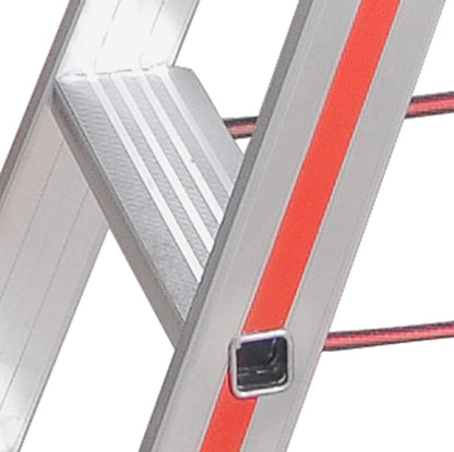 Hymer Stufenstehleiter beidseitig begehbar 2x3 Sprossen - 802406