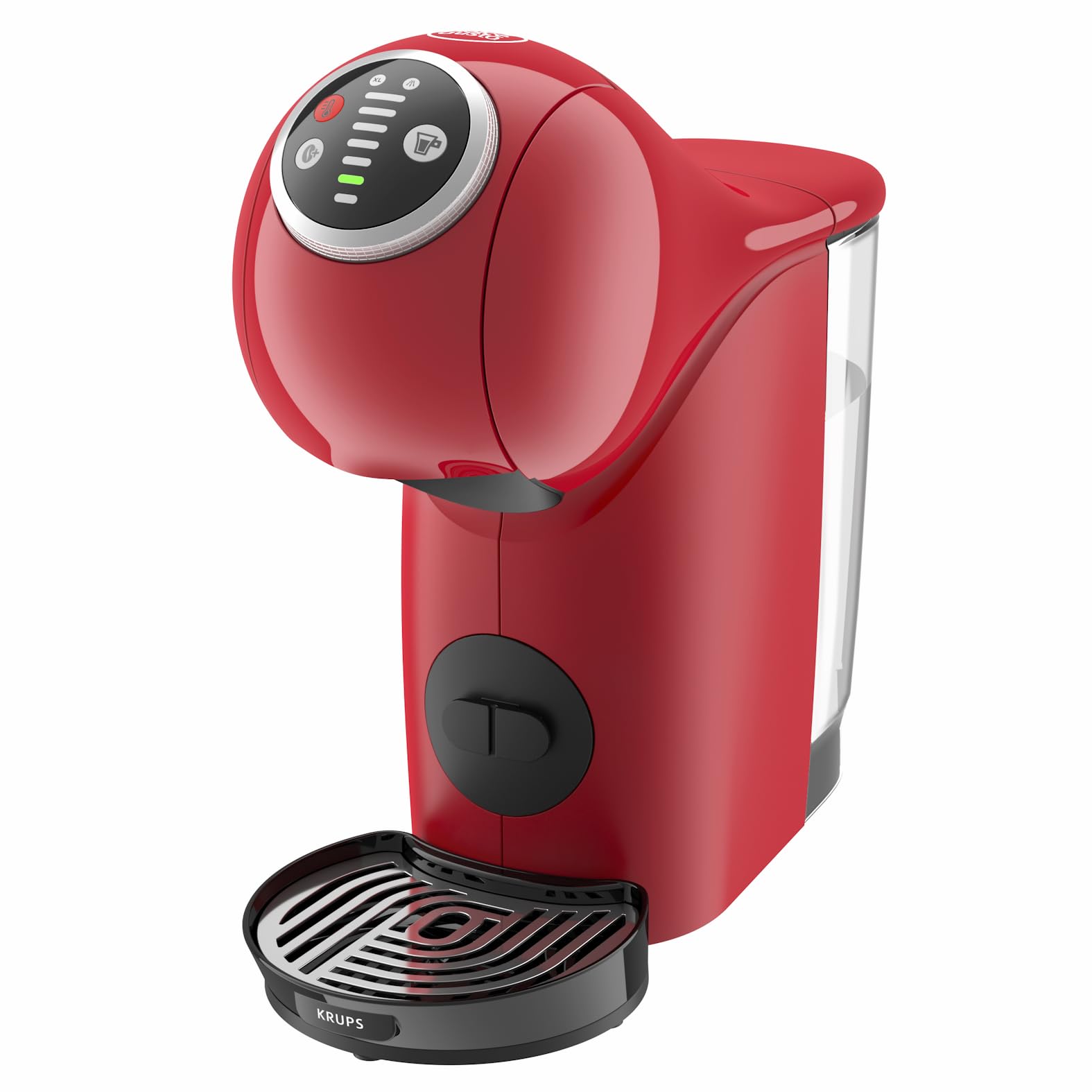 Krups NESCAFÉ Dolce Gusto Genio S Plus Kaffeemaschine - Rot KP3405. Schlanke, rote Kapselkaffeemaschine für vielfältige Heiß- und Kaltgetränke.