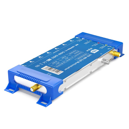 HB-DIGITAL Quattro LNB Schwarz Multischalter Sat-Set - 8 Teilnehmer