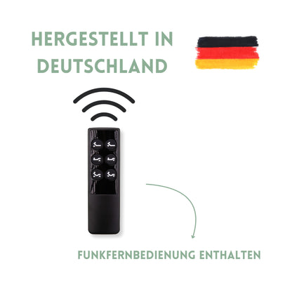 Generisch Lattenrost elektrisch Motor 90x200cm - Klappbar, DE