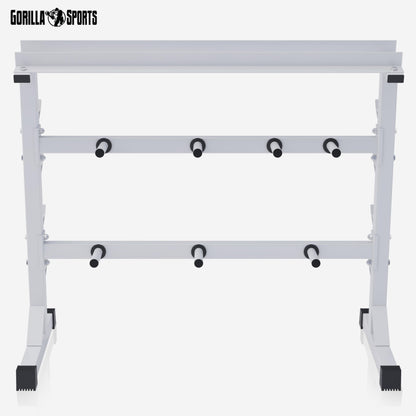 GORILLA SPORTS® Gewichteständer Hantelablage 3 Ebenen 30mm 400kg