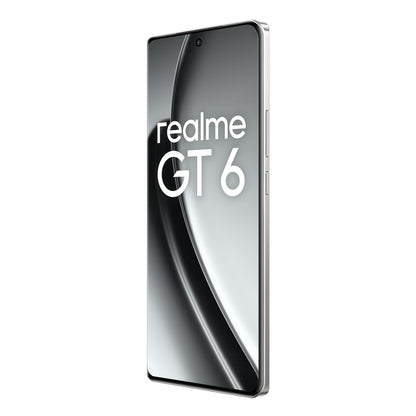realme GT6 5G Smartphone - 12+256GB, Fluid Silver
