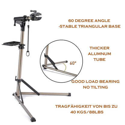 CXWXC CXR10 Fahrrad Montageständer Aluminium klappbar bis 40 kg