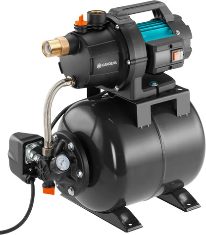 Gardena Hauswasserwerk 3700/4, 800 W, 3'700 l/h, 19 l Tank