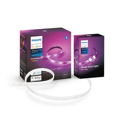 Philips Hue Lightstrip Plus V4 Weiss & Farbe Basis-Set (2m+1m)