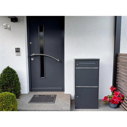 Metzler Bispo Paketbriefkasten XXL - Anthrazitgrau matt