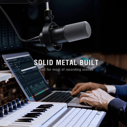 FIFINE Dynamisches Studio Mikrofon – XLR & USB