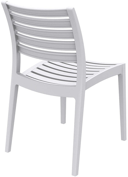 CLP Gartenstuhl Ares I Stapelstuhl Kunststoff wetterfest weiss