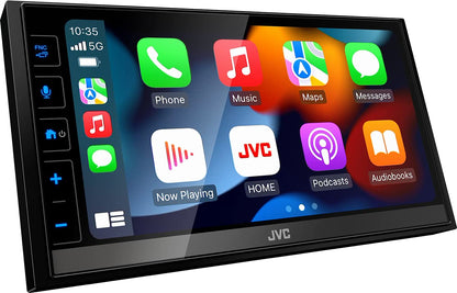 JVC KW-M785DBW Digital Media AV-Receiver – Wireless CarPlay/Android Auto
