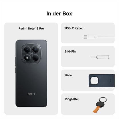 Xiaomi Redmi Note 15 Pro Smartphone 8/256 GB Titanium