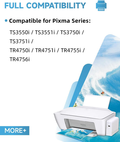 INKYEAH PG-575 CL-576 XL Tintenpatronen kompatibel für Canon 2er-Pack