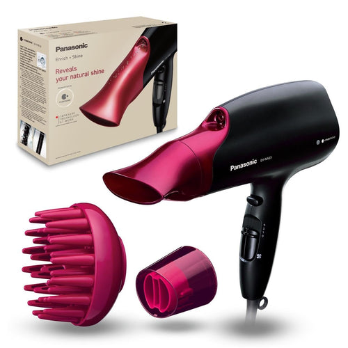 Panasonic EH-NA65K Nanoe Haartrockner mit Diffusor - Pink. Pink, mit Diffusor. Trocknet schnell, Anti-Frizz dank Nanoe.
