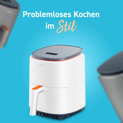 COSORI Lite Smart Heissluftfritteuse 3.8L - Weiss
