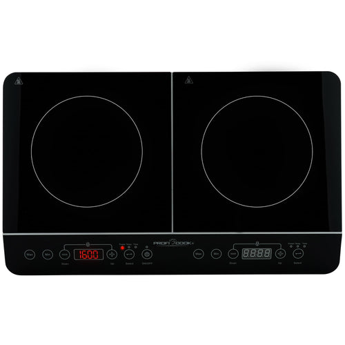 ProfiCook PC-DKI 1067 Doppel-Induktionskochplatte, 2 Platten, 3500 W