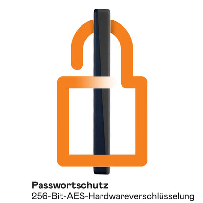 WD My Passport for Mac Externe Festplatte 2 TB - Mitternachtsblau