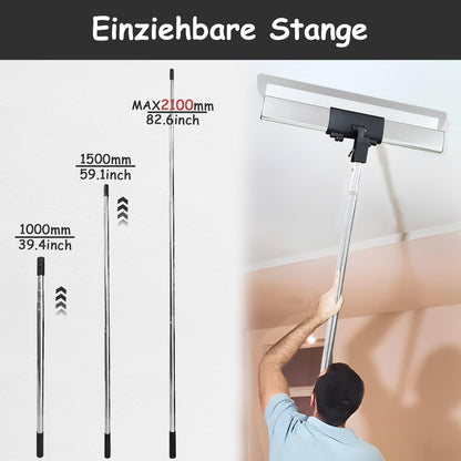 VKE Flächenspachtel Set 23-tlg. - mit Teleskopstange & Koffer