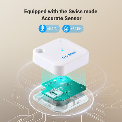 INKBIRD IBS-TH3 WLAN Thermometer Hygrometer mit App-Steuerung