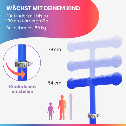 Fun Pro ONE Kinderroller – LED Räder, faltbar, ab 3 Jahren