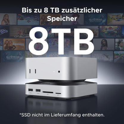 UGREEN Mac mini M4 Dock - DP 4K@240Hz, SSD & Dual-Monitor