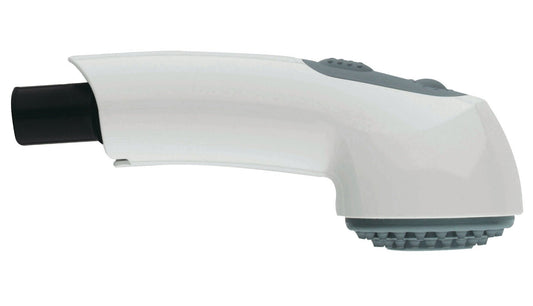 GROHE 46312LC0 Spülbrause Original Ersatzteil, weiß/fehgrau. Für Küchenarmaturen zum gezielten Spülen.